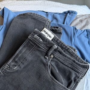 Wrangler Charcoal Denim Pants